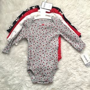 girls carters onesie onsie bodysuit set
